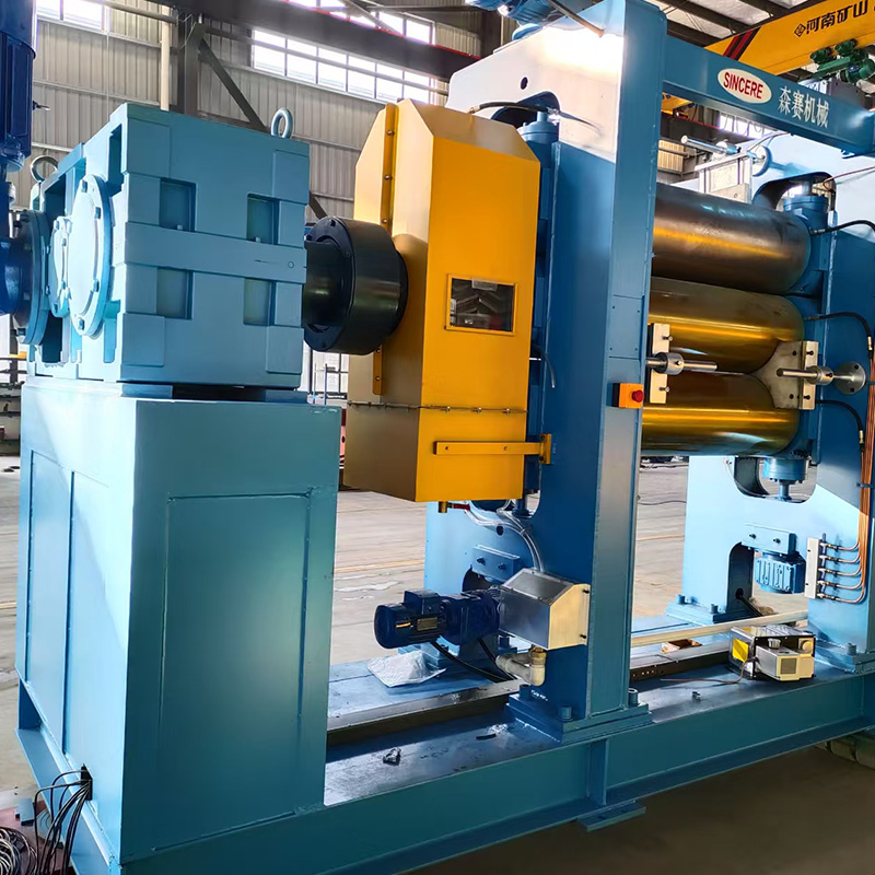 4 rollen rubberen kalendermachine