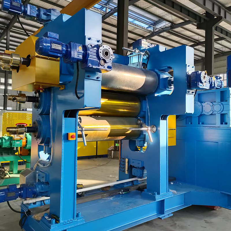 4 rollen rubberen kalendermachine