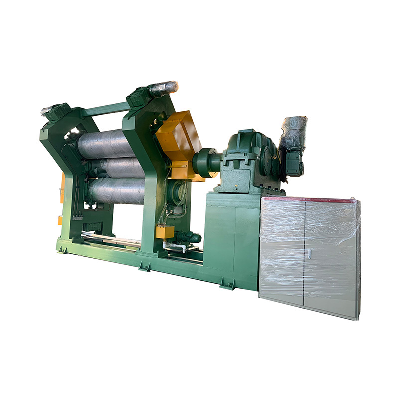 3 rollen rubberen kalendermachine