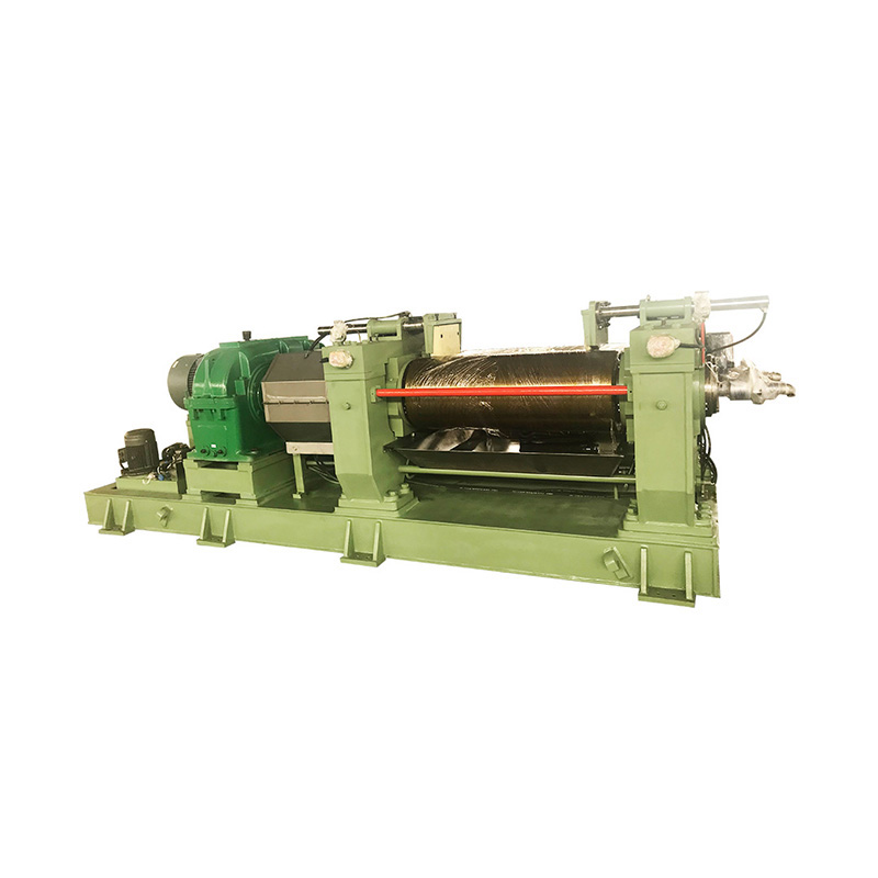 Rubberen open mengmolen