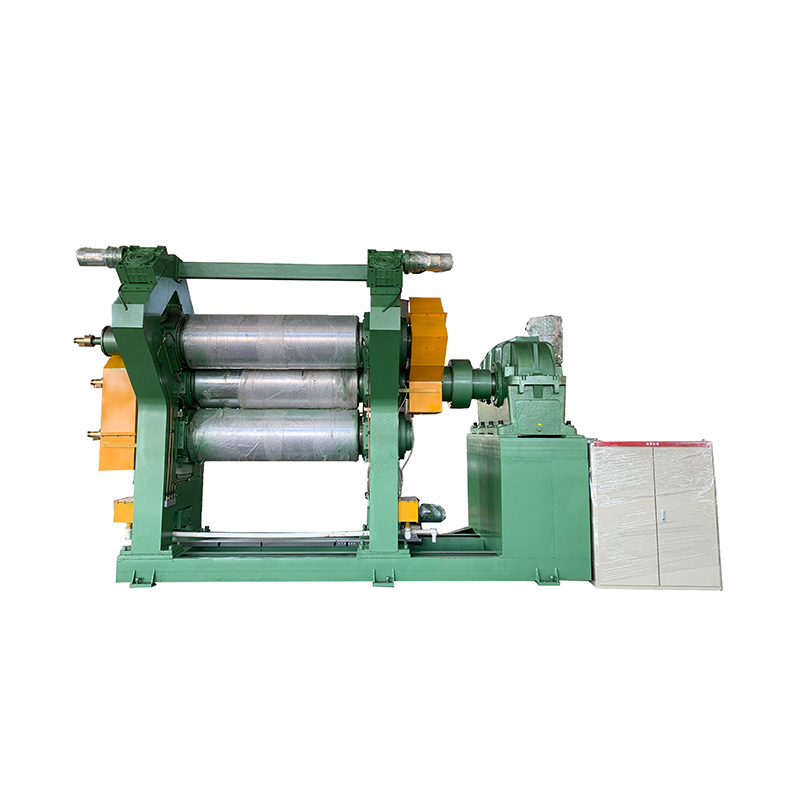 3 rollen rubberen kalendermachine