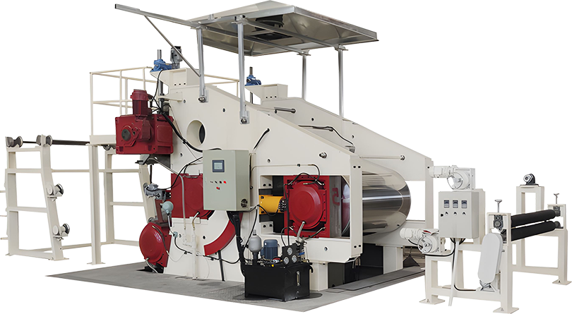 Rubber vulkaniserende persmachine